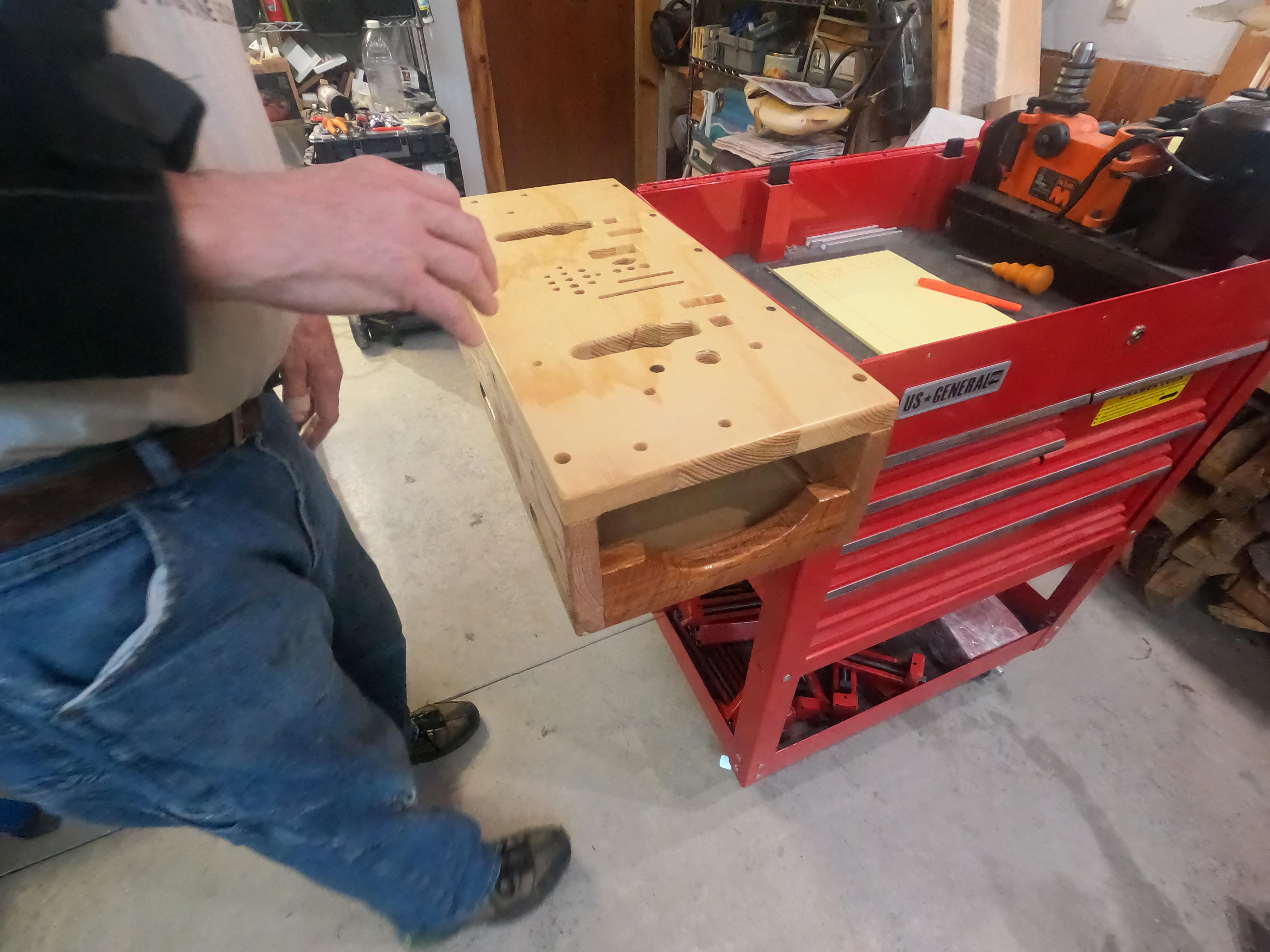 Mounting on Red Tool Dolly2.JPG