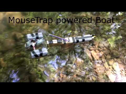 Mousetrap boat