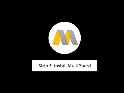 MultiBoard setup &amp;amp; install tutorial