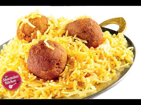 Murgh Noormahal Biryani (Chicken Kofta Biryani) - Sharmilazkitchen