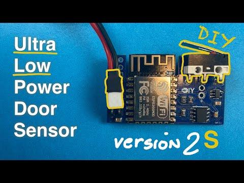 My DIY Ultra Low Power Door Sensor Version 2 (UPDATED)