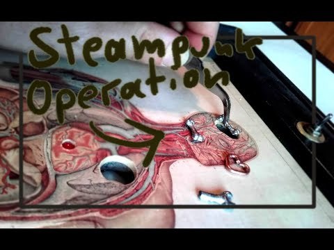 My DIY steampunk operation game, arduino based