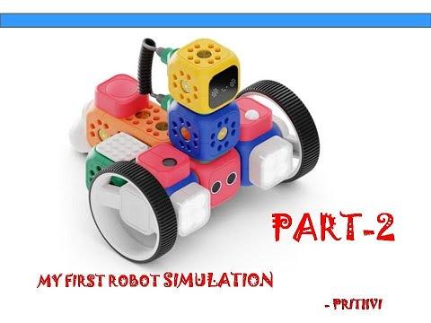 My first robotics simulation PART-2