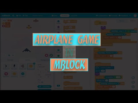 My own Airplane(Warfare)Game in mblock | #artoftech