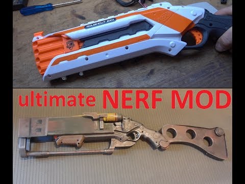 NERF Mod tutorial: From Roughcut to Fallout Laser Rifle