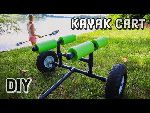 NEW! How to Make a Kayak Cart out of PVC | CHEAP