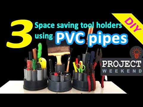 NICE TOOL HOLDER | HOW TO CREATE TOOL HOLDER | DIY TOOL HOLDER | TOOL HOLDER FROM PVC PIPE | TOOLS