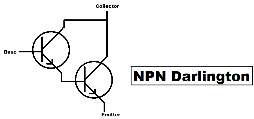 NPN  darlington transistor.png