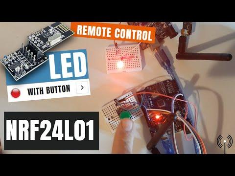 NRF24L01 Remote Control LED using Arduino