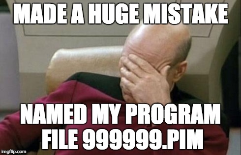 Named my program file 999999, DMS didn't like that.jpg