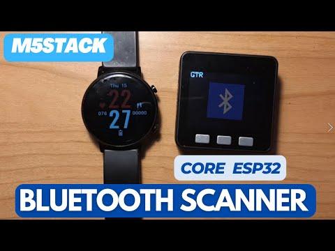 Nearby Bluetooth Devices Scanner M5Stack Core ESP32