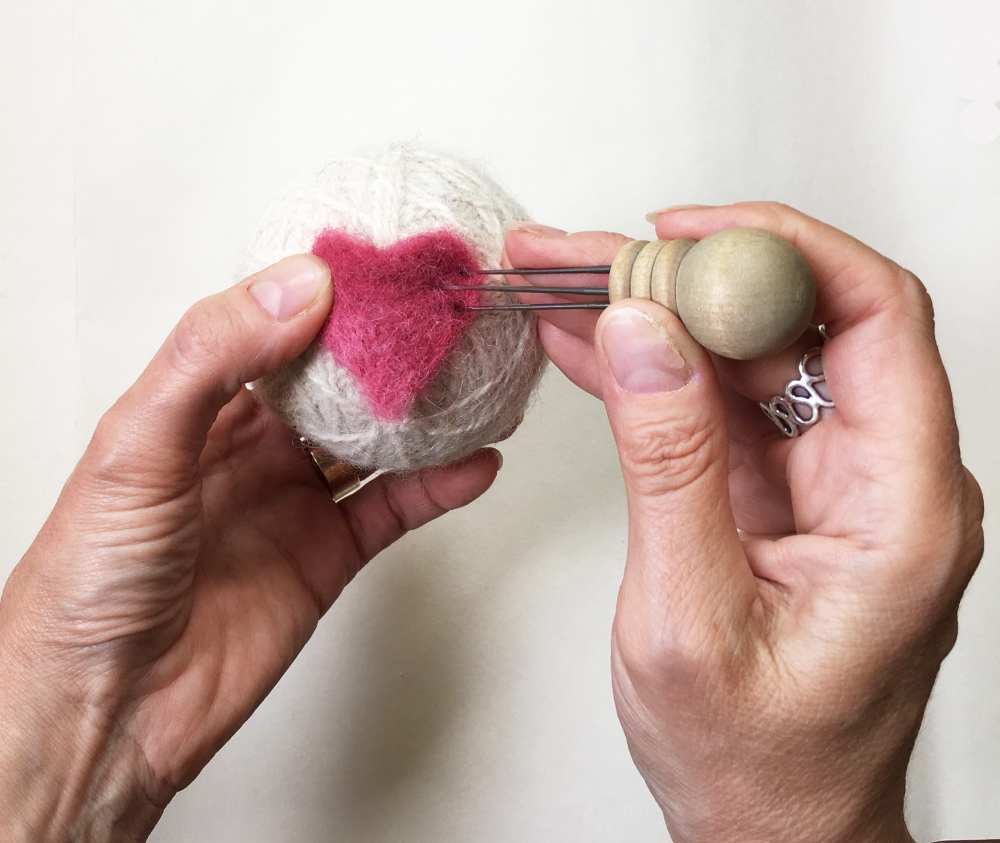 Needle Felting on a Wool Dryer Ball 1000.jpg