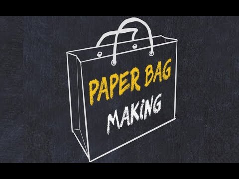 Newspaper Bag making