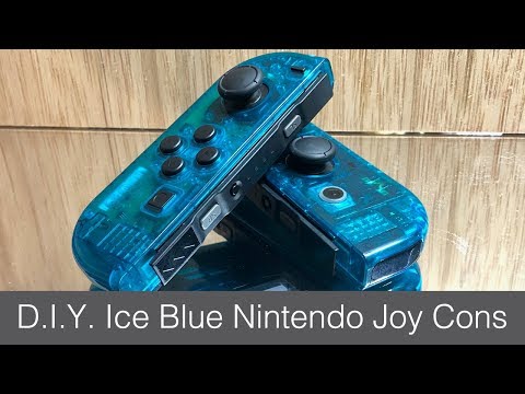 Nintendo Switch Ice Blue Edition!! || D.I.Y How To