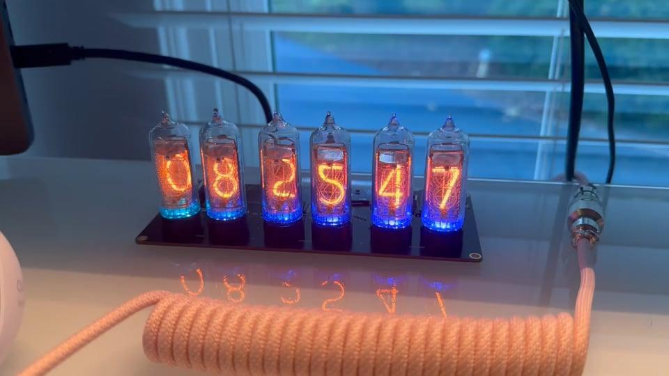 Nixie Clock Demo