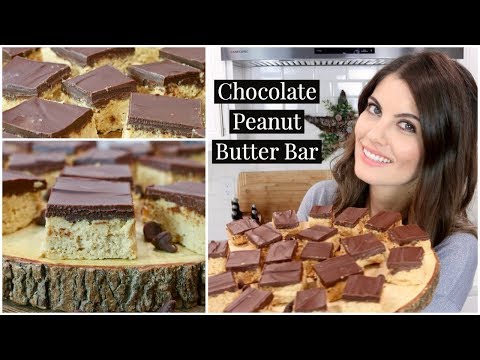 No Bake Chocolate Peanut Butter Bars