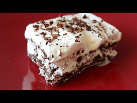 No-Bake Chocolate Icebox Cake Recipe | 3 Ingredients