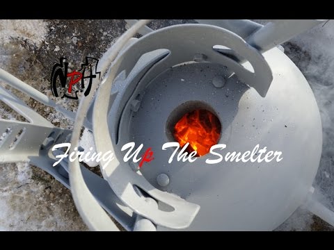 NphRandom Project - DIY Propane Tank Smelter Heating Up