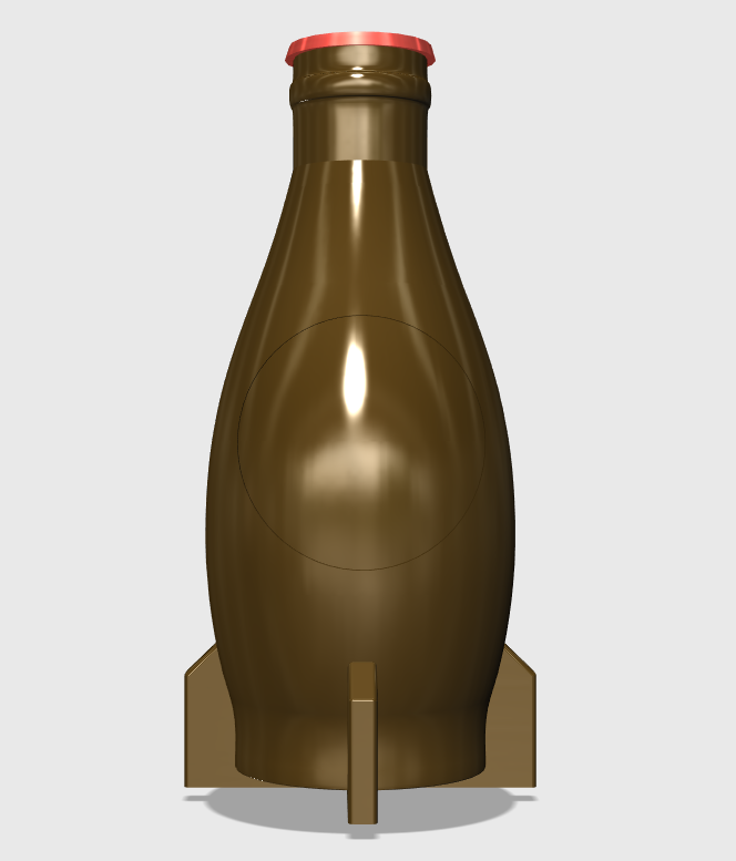 Nuka cola bottle render.png