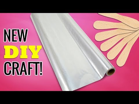 OMG! Beautiful Peacock Making Idea from Best Out Of Waste | Silver Foil Hacks &amp;amp; Icecream Stick Craft