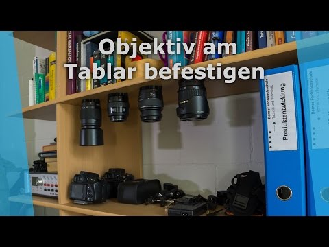 Objektiv Befestigung - platzsparend und einfach mit dem 3D-Drucker gemacht  - Fusion 360 tutorial