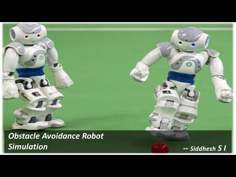 Obstacle Avoidance Robot Simulation