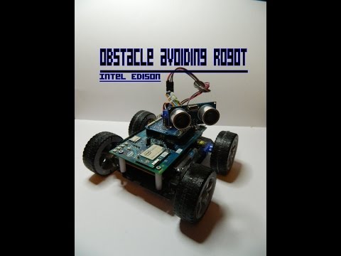 Obstacle avoiding robot