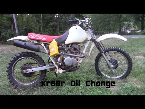 Oil Change on a XR80