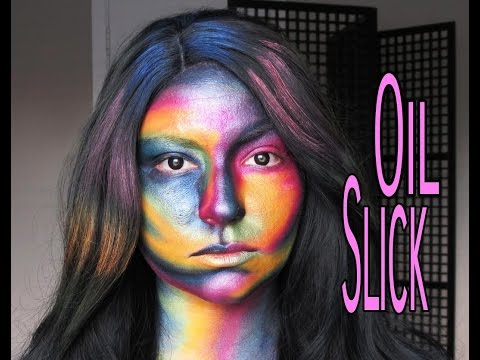 Oil Slick Makeup | Artistic SFX Makeup Tutorial