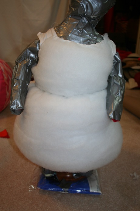 Olaf  making of on mannequin 6 2014 024.JPG