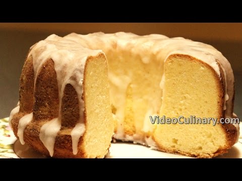 Old Fashioned Lemon Glazed Pound Cake Recipe