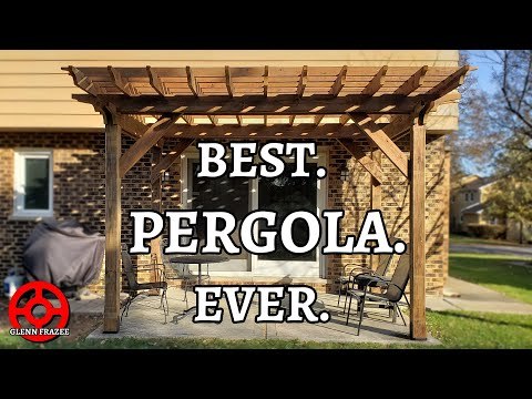 One Man Builds a PERGOLA in TWO DAYS [Home Improvement]