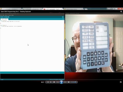 Open DSKY Programming Part 2 Reading Keyboard