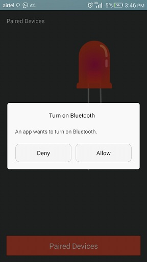 Open the Bluetooth connector application, and then turn on Bluetooth for your device..png