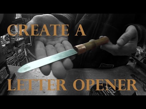 Open your letters like a boss ! | letter opener | hacksaw blade repo