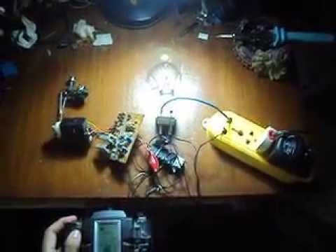 Operate switches from RC car