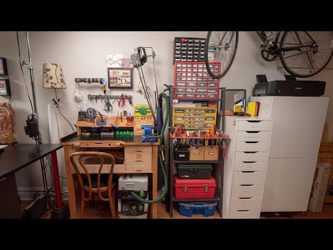 Organizing My Workbench// Becky Stern