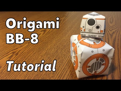 Origami BB-8 Droid | Tutorial