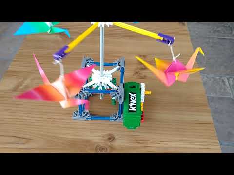 Origami Cranes Automata
