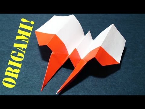 Origami Hawkeye Plane!