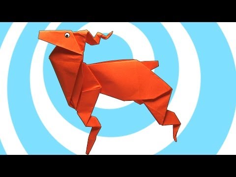 Origami Reindeer Instructions