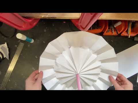 Origami Umbrella Tutorial Part 2