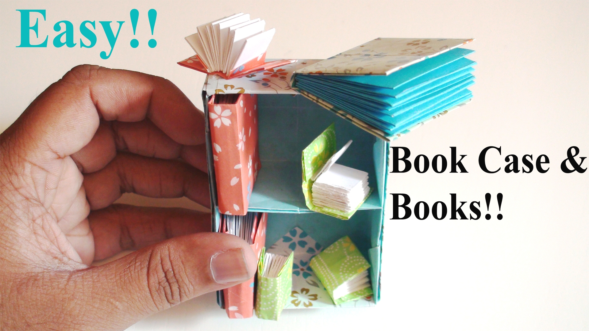 Origami book shelf and books easy.jpg