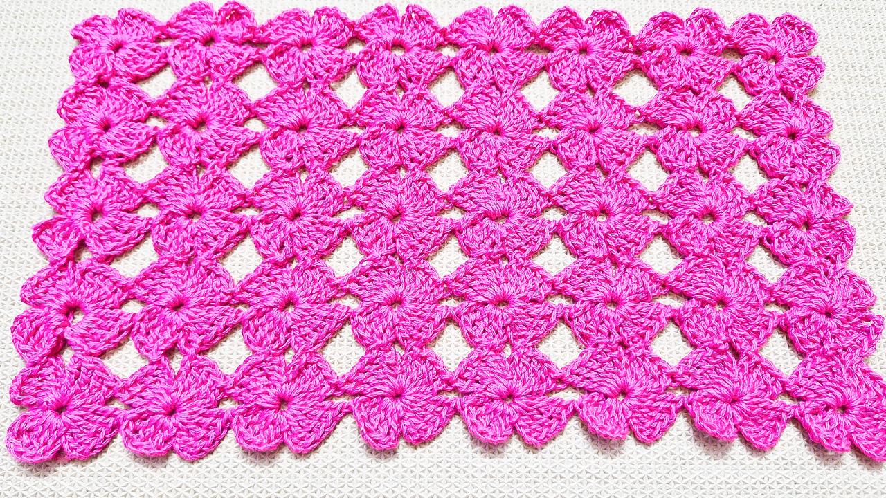 Ornate Crochet Flower Tablemat.jpg