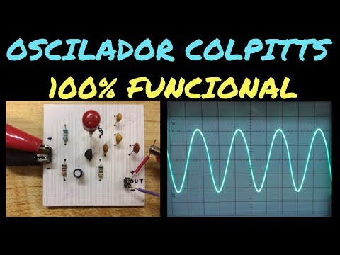 Oscilador Colpitts (Dise&amp;ntilde;o pr&amp;aacute;ctico 100% funcional).