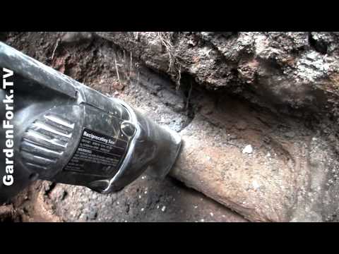 Outdoor Drain Repair - GardenFork.TV