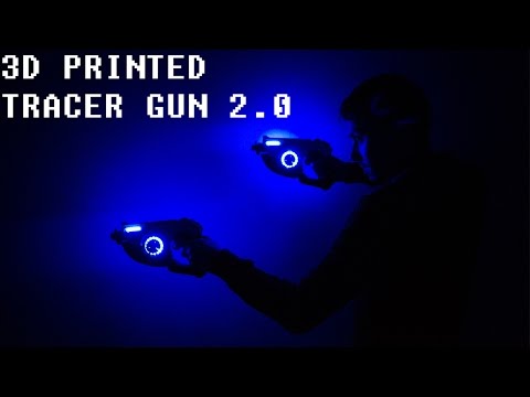 Overwatch's 3D Printed Tracer Gun with Electronics