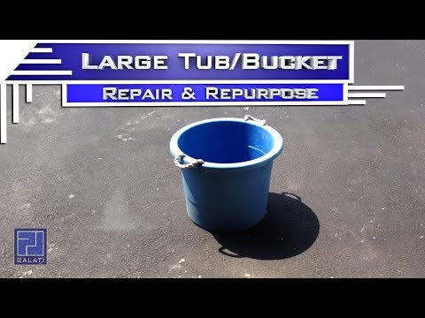 P. J. Galti: Large Bucket/ Tub Repair Episode 005