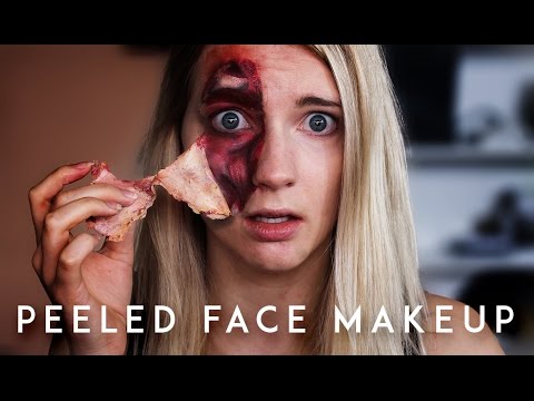 PEELED OFF FACE! - Makeup tutorial