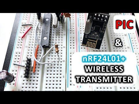 PIC18F252 Microcontroller &amp;amp; nRF24L01+ : Wireless Transmitter